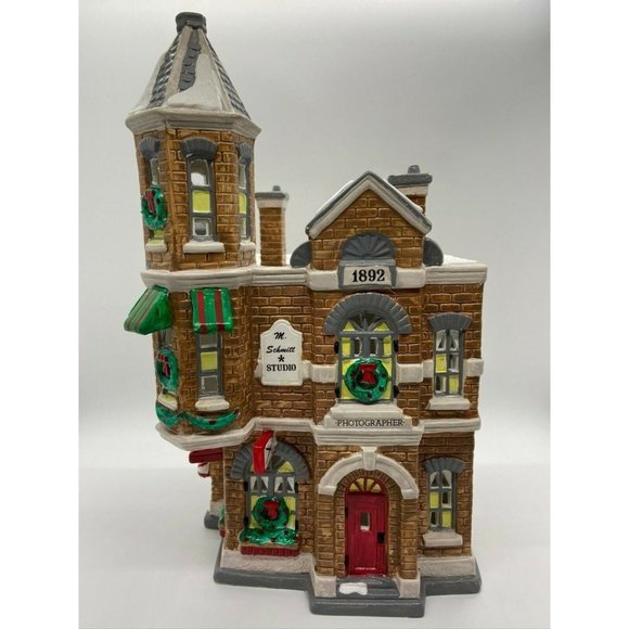 Dept 56 Snow Village - Jack's Corner Barber Shop - Picture 2 of 7